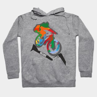 Mountain Bike release brakes Hoodie